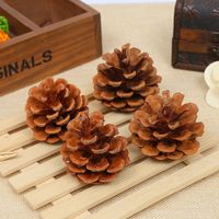 Christmas Pine Cones Wood Party Ornaments 1 Piece main image 5