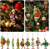 Christmas Fashion Cartoon Arylic Party Hanging Ornaments main image 4