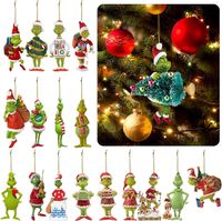 Christmas Fashion Cartoon Arylic Party Hanging Ornaments main image 1