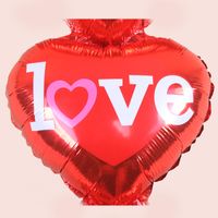 Valentine's Day Letter Heart Shape Aluminum Film Wedding Balloons 1 Piece main image 4