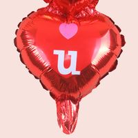 Valentine's Day Letter Heart Shape Aluminum Film Wedding Balloons 1 Piece main image 3