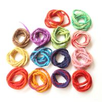 Fashion Solid Color Wool Felt Hair Tie main image 3