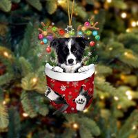 Christmas Fashion Dog Arylic Party Hanging Ornaments 1 Piece sku image 11