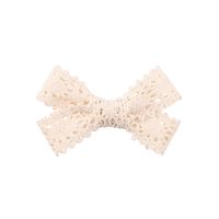 Fashion Plaid Bow Knot Cloth Lace Hair Clip 1 Piece sku image 8