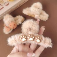Simple Style Animal Plastic Hair Claws 1 Piece main image 1