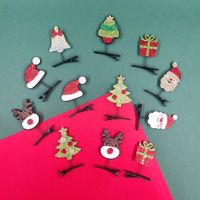 Christmas Cute Cartoon Plastic Paper Party Party Packs 1 Piece sku image 12