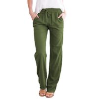Women's Daily Fashion Solid Color Full Length Patchwork Casual Pants main image 2