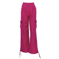Women's Daily Simple Style Solid Color Full Length Pocket Patchwork Casual Pants main image 2