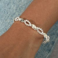 Mode Strass Armband 18cm Großhandel Schmuck main image 8