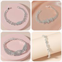 Fashion Rhinestone Bracelet 18cm Wholesale Jewelry main image 4