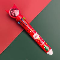 Multi-color Creative Christmas Student Stationery 10 Colors Ballpoint Pen main image 2