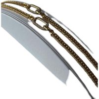 Glas Kupfer Retro Überzug Geometrisch Halskette main image 4