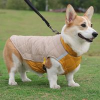 Casual Polyester Color Block Reflective Strip Pet Clothing 1 Piece main image 2
