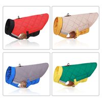 Casual Polyester Color Block Reflective Strip Pet Clothing 1 Piece main image 5