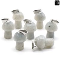 Cute Mushroom Natural Stone Polishing Jewelry Accessories 1 Piece sku image 8