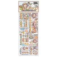 Cute Girl Food Diy Notebook Material Decoration Stickers main image 3