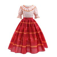 Lindo Flor Poliéster Vestidos Para Niñas sku image 11