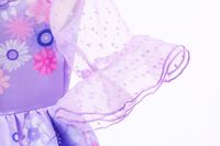 Cute Flower Cotton Blend Polyester Girls Dresses main image 4