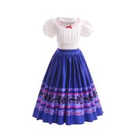 Lindo Flor Poliéster Vestidos Para Niñas sku image 13