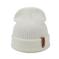 Unisex Simple Style Solid Color Eaveless Wool Cap sku image 5