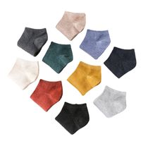 Men's Casual Solid Color Cotton Ankle Socks main image 2