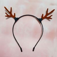 Cute Antlers Alloy Hair Clip Hair Band 1 Piece sku image 1