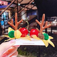 Fashion Antlers Resin Hair Clip 1 Pair sku image 17