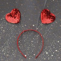 Christmas Heart Shape Cloth Party Costume Props 1 Piece main image 1