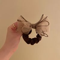 Fashion Bow Knot Cloth Handmade Hair Tie 1 Piece main image 2