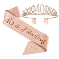 Fashion Crown Metal Plating Hollow Out Inlay Rhinestones Crown 1 Piece sku image 35