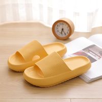 Unisex Casual Solid Color Round Toe Slides Slippers main image 3