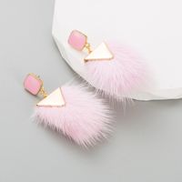 Fashion Solid Color Alloy Women's Drop Earrings 1 Pair sku image 5