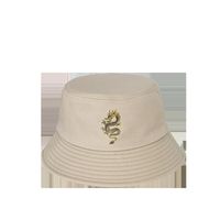 Unisex Simple Style Dragon Sewing Wide Eaves Bucket Hat main image 3