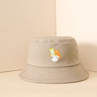 Unisex Simple Style Mushroom Handmade Wide Eaves Bucket Hat sku image 4
