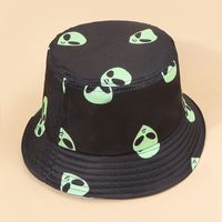 Unisex Fashion Grimace Printing Wide Eaves Bucket Hat main image 4