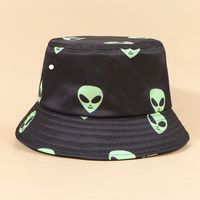Unisex Fashion Grimace Printing Wide Eaves Bucket Hat main image 2