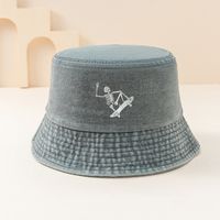 Unisex Retro Skull Bucket Hat main image 5