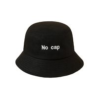 Unisex Mode Brief Stickerei Bucket Hat main image 5