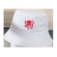 Unisex Simple Style Octopus Printing Bucket Hat main image 4