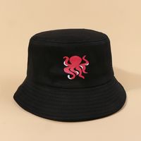 Unisex Simple Style Octopus Printing Bucket Hat sku image 1