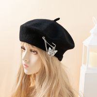 Women's Fashion Butterfly Beret Hat main image 1