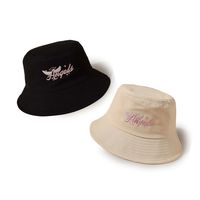 Unisex Fashion Letter Wings Embroidery Bucket Hat main image 5