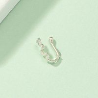 Fashion Snake Butterfly Alloy Nose Ring 1 Piece main image 6