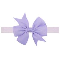 Fashion Solid Color Flower Cloth Hair Band sku image 17