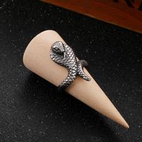 Fashion Snake Stainless Steel Rings 1 Piece main image 5