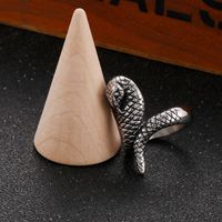 Fashion Snake Stainless Steel Rings 1 Piece main image 6