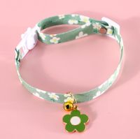 Cute Cotton Polyester Flower Pet Collar sku image 2