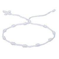 Simple Style Solid Color Silk Thread Braid Unisex Bracelets sku image 6