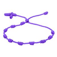 Style Simple Couleur Unie Fil De Soie Tresser Unisexe Bracelets sku image 4