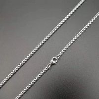 Retro Eye Stainless Steel Plating Pendant Necklace 1 Piece sku image 1
